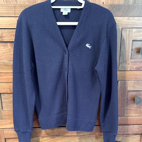 Vintage Izod Lacoste cardigan - Picture 1 of 8